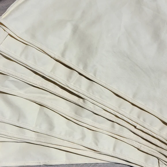 10pcs the container store natural cotton shoulder garment covers - Picture 5 of 8